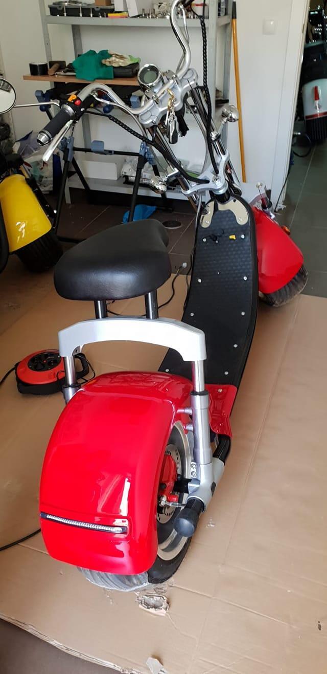 Electric Scooter Red