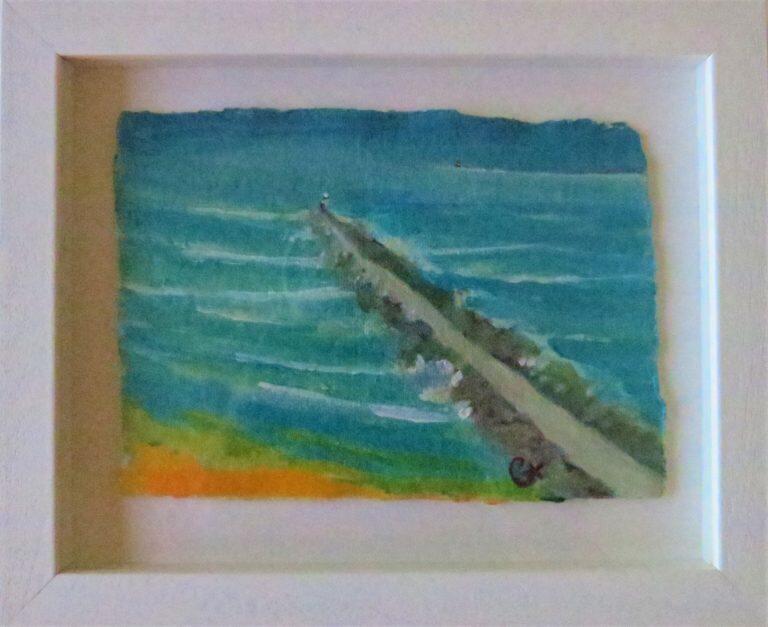 Beach scene Painting