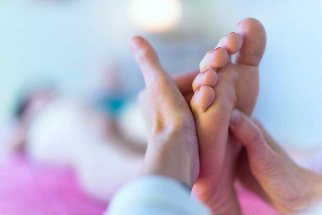 Reflexology therapy
